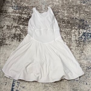 Lululemon White Dress with shorts